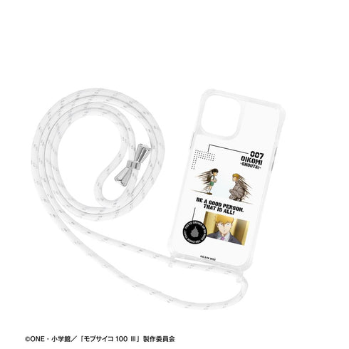 『モブサイコ100 III』モブ&霊幻の出会い ショルダーiPhoneケース